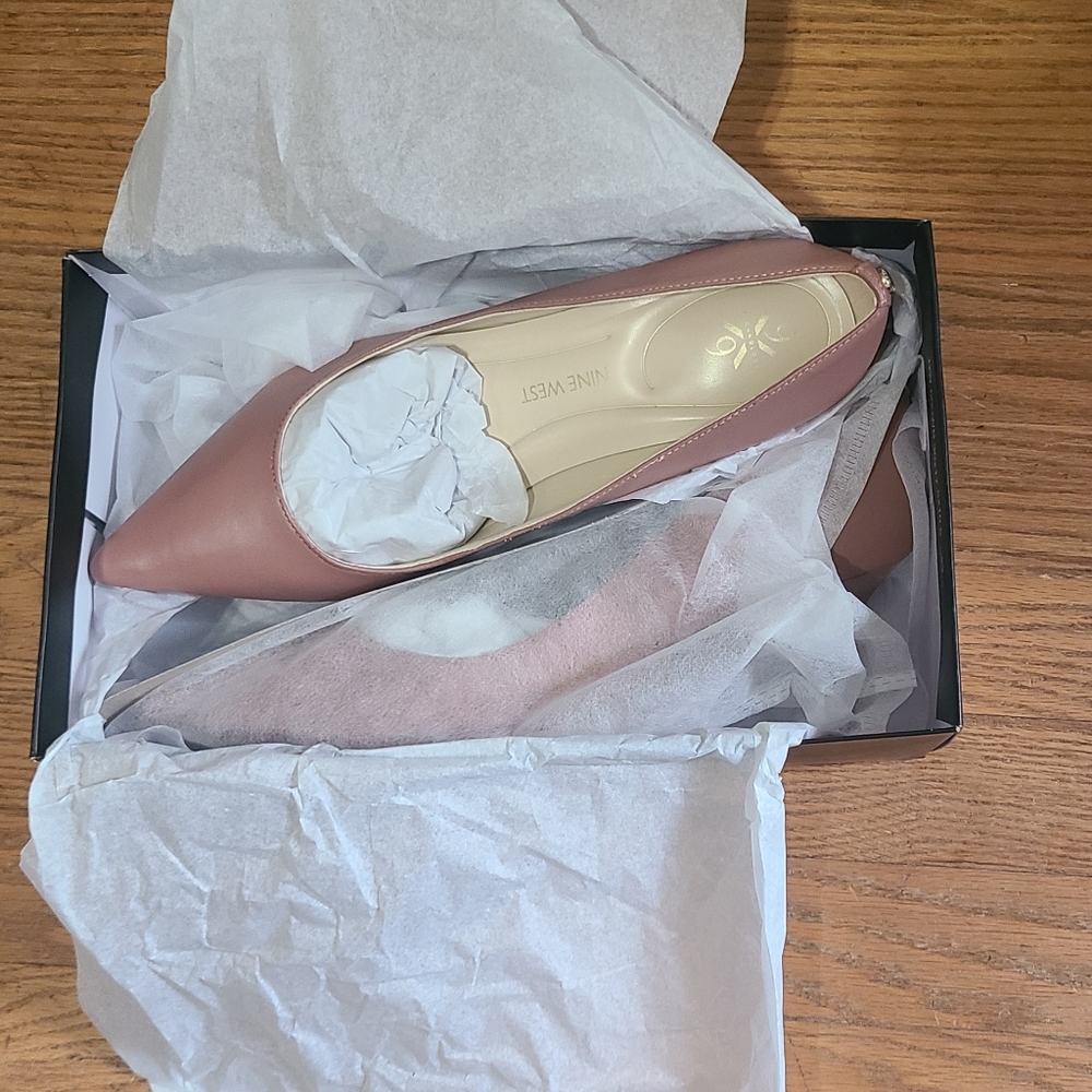 Nine Wesr Kuma Elegant Women's Mauve Heels New